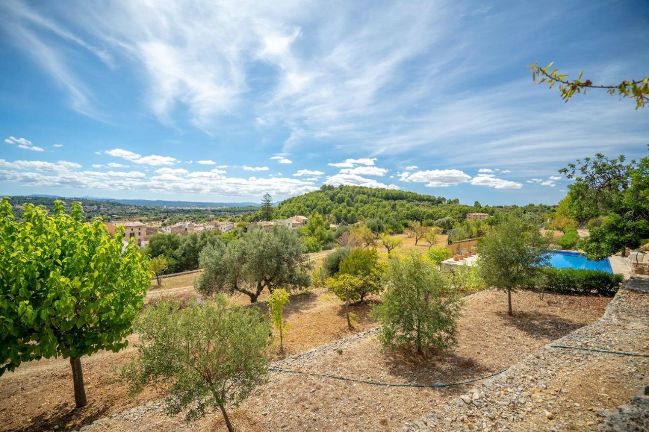 Can Pulit - Finca Romantica Para 2 Con Piscina Y Vistas En Сельва Экстерьер фото